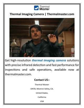 Thermal Imaging Camera Thermalmaster