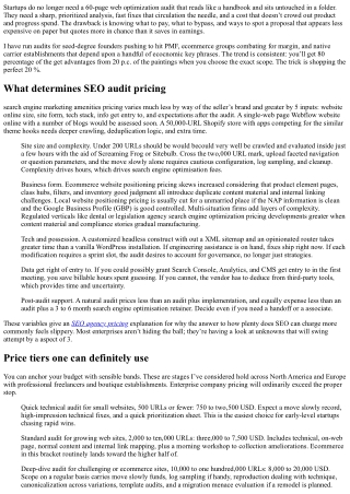 website positioning Audit Pricing for Startups: Quick Wins on a Budget