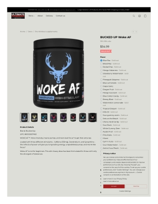 Ultimate Nutrition Online California