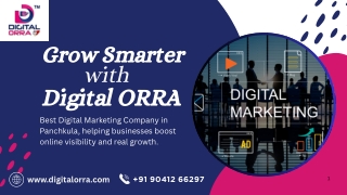 Best Digital Marketing Company in Panchkula