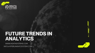 Future Trends in Analytics ppt