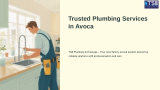Trusted Plumbing Services in Avoca