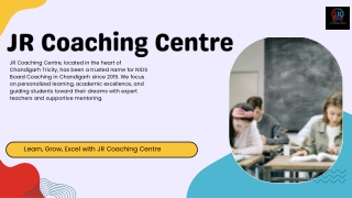 JR Coaching Centre - Best NIOS Board Coaching in Chandigarh