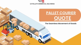 Pallet Courier Quote