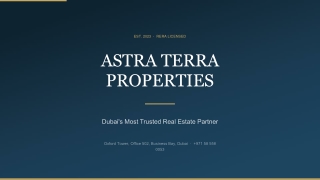 Top Real Estate Agency in Dubai for Smart Investors