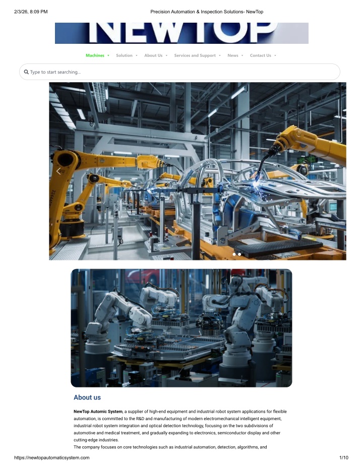PPT - Manufacturing Automation Solutions for Faster, Smarter Industrial ...