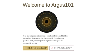Your Trusted Partner in Email Validation & B2B Lead Generation