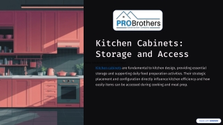 Kitchen Cabinets Explained Storage and Access