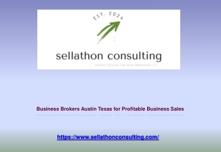 Business Brokers Austin Texas for Profitable Business Sales
