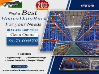 Heavy Duty Storage Rack Supplier in Chennai | Bangalore | Hyderabad | Mumbai | Delhi | India