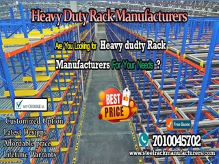 Warehouse Storage Rack Supplier in Chennai | Bangalore | Hyderabad | Mumbai | Delhi | India