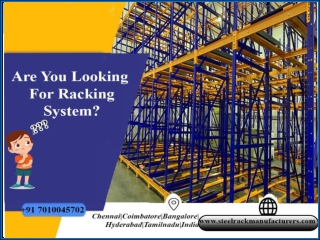 Industrial Storage Rack Manufacturers in Chennai  | Bangalore | Hyderabad | Mumbai | Delhi | India