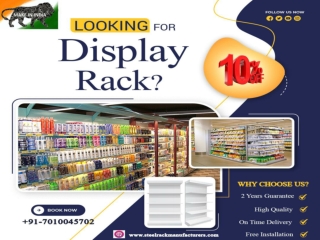 Supermarket Display Rack Manufacturers in Chennai | Bangalore | Hyderabad | Mumbai | Delhi | India