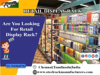 Display Retail Rack Manufacturers in Chennai | Bangalore | Hyderabad | Mumbai | Delhi | India