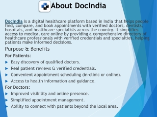 Top Dentists in Delhi DocIndia
