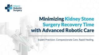 Kidney stone surgery recovery time