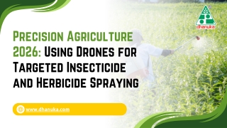 Precision Agriculture 2026: Using Drones for Targeted Insecticide and Herbicide