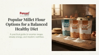 Popular Millet Flour Options for a Balanced Healthy Diet