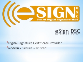 Buy Digital Signature Certificate Online with Quick Approval