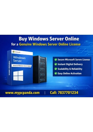 Buy Windows Server Online for a Genuine Windows Server Online License