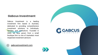 Gabcus Investments