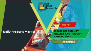 Emerging Trends in Daily Products Market
