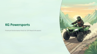 KG Powersports: Premium Performance Parts for Off-Road Enthusiasts