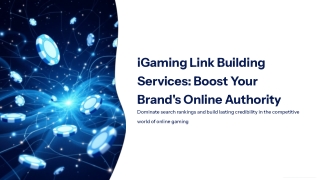 Link Building for iGaming – Safe Casino SEO Outreach