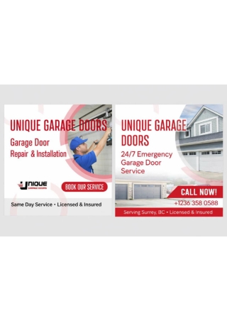 Unique Garage Doors – Professional Garage Door Repair & Installation