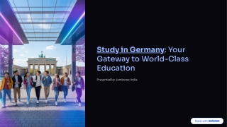 Study in Germany: Where World-Class Education Meets Endless Opportunities