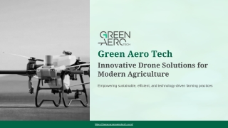Advanced Precision Agriculture Technology Supporting Crop Monitoring Drone