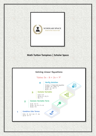 Math Tuition Tampines
