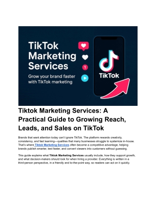 Main keyword_ Tiktok Marketing Services