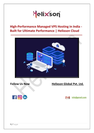 Scalable & Affordable Managed VPS Hosting in India - Secure & Fully Optimized