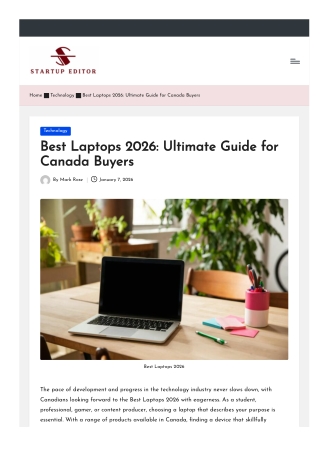 Best Laptops 2026