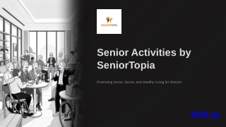 Senior Citizen Activities USA for Active and Healthy Living