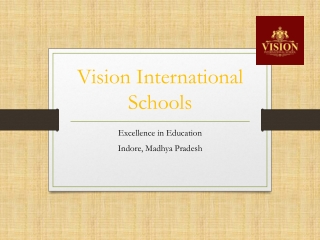 Vision_International_Schools_Off Page SEO Presentation