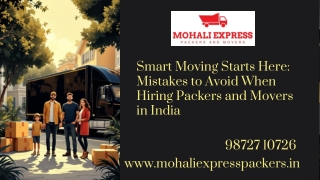 A Smart Mover’s Guide to Hiring Reliable Packers and Movers in India