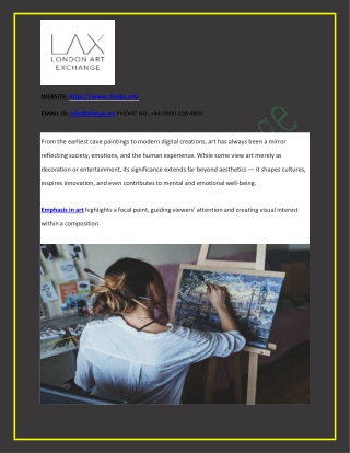 The Transformative Power of Art- More Than Just Creativity