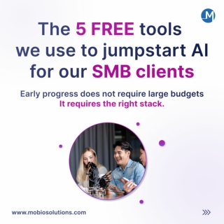 The 5 FREE tools we use to jumpstart AI for our SMB clients