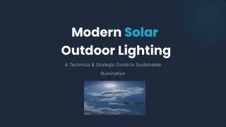 Smart Buyer’s Guide: Selecting Quality Solar Outdoor Lights