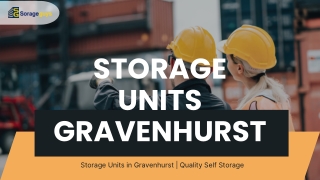 Storage units Gravenhurst