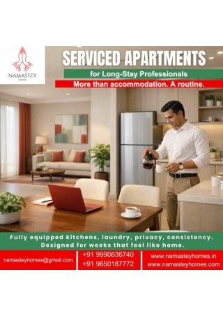 service apartments in south delhi