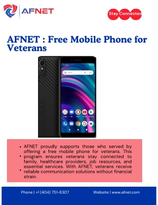 Free Cell Phone for Veterans – Best Free Phone Service Options