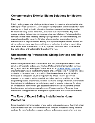 exterior siding contractor,siding installation services,exterior siding contract