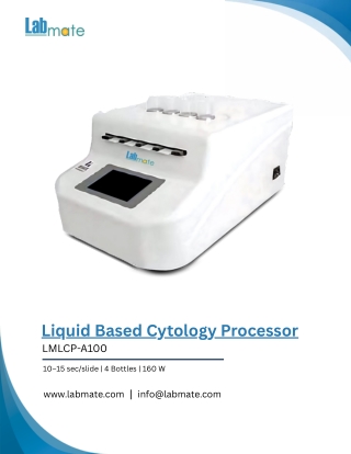 Liquid Based Cytology Processor LMLCP-A100 - Automated Cytology