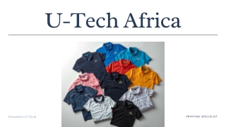 Customized Polo printing service in DR Congo