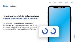 How Does TechBuilder Drive Business Growth with Mobile Apps in the USA