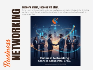 Business Networking for Professional Growth