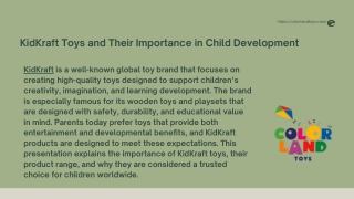 The World of KidKraft Wooden Toys